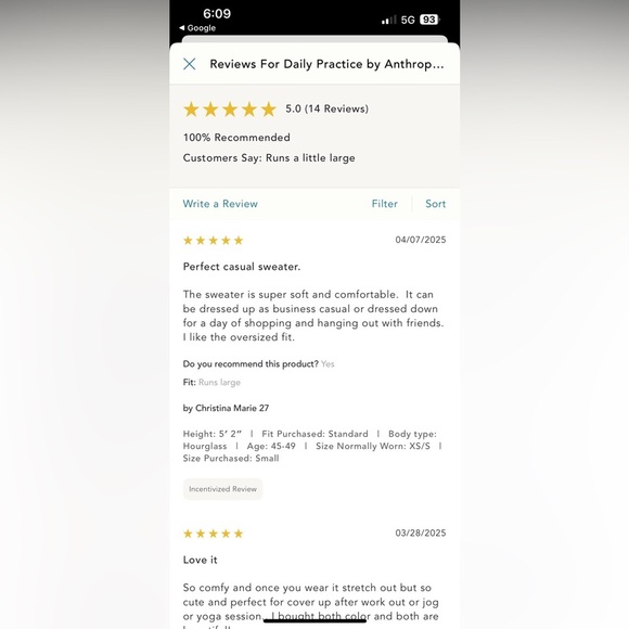 NWT new small Anthropologie daily practice hazy daze cut out back sweater floral - Picture 15 of 16